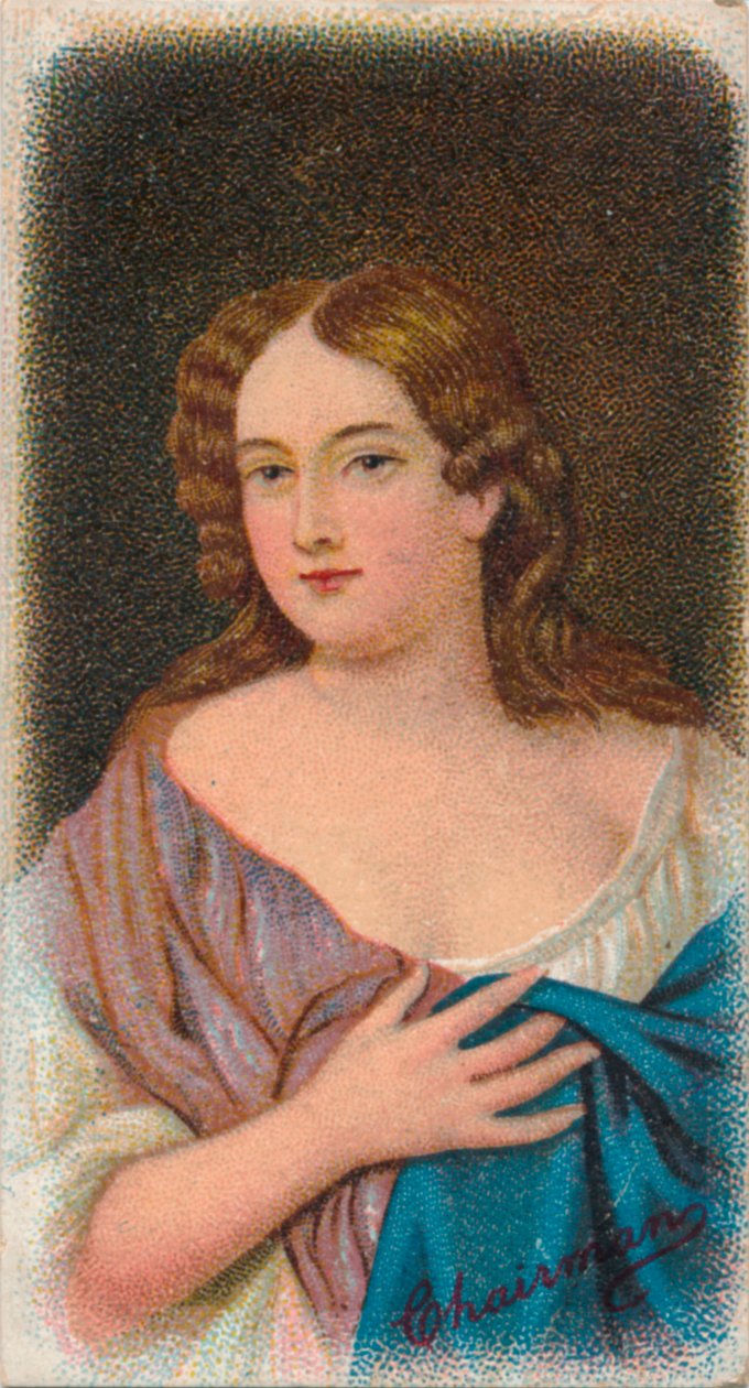 Mary Moll Davis c1648-1708, älskarinna till kung Charles II av England, 1912 av Unbekannt