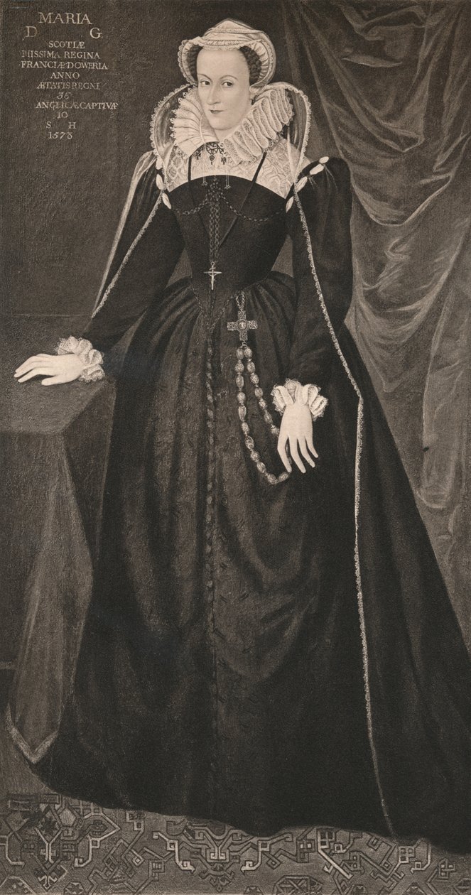 Mary, Queen of Scots, c1500-talet, 1904 av Unbekannt