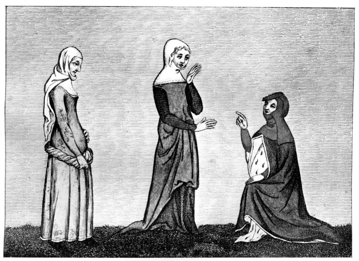 Matroner, 1300-talet, 1910 av Unbekannt