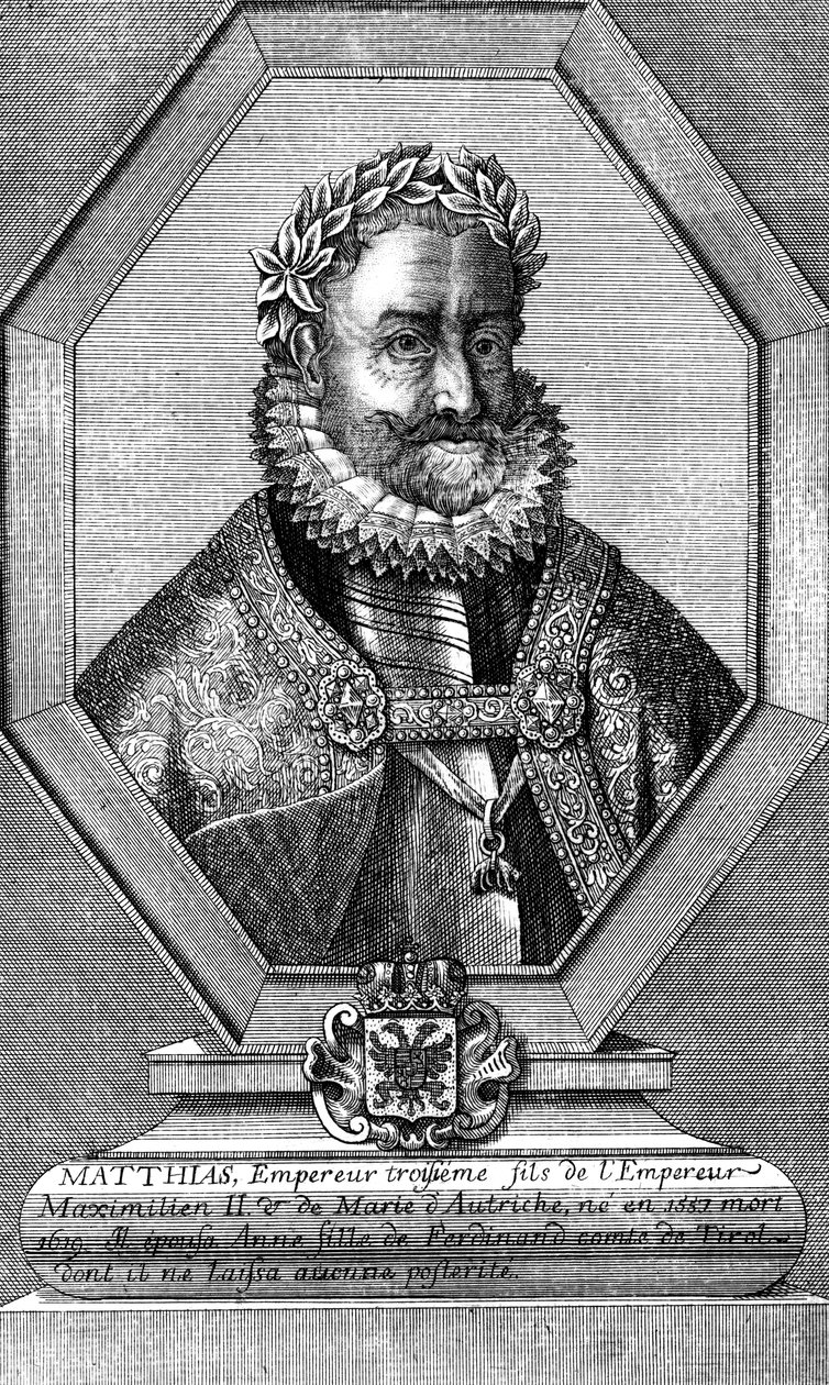 Matthias, helige romerske kejsare 1612-1619 av Unbekannt