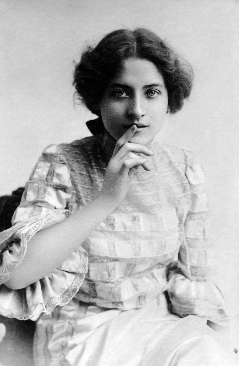 Maude Fealy 1881-1971, amerikansk skådespelerska, 1905 av Unbekannt