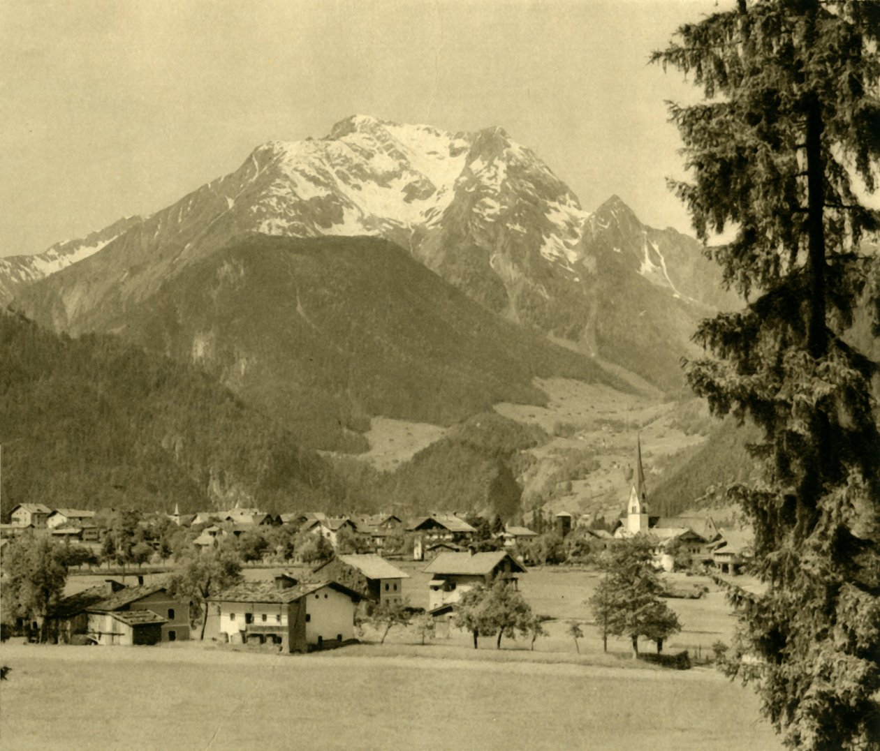 Mayrhofen, Zillertal, Österrike, c1935. av Unbekannt