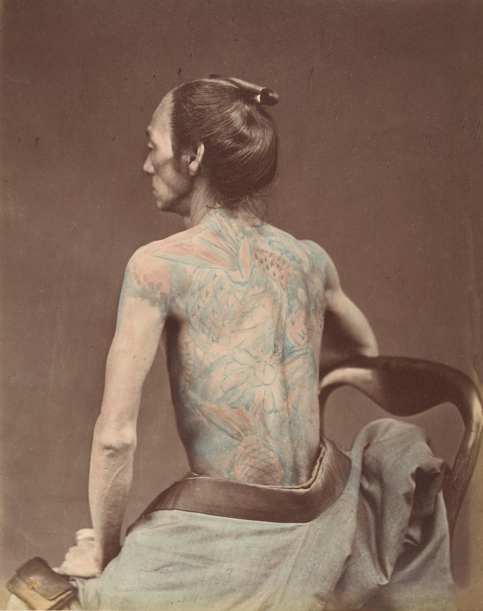 Mekanisk tatuering, 1870-talet. av Unbekannt