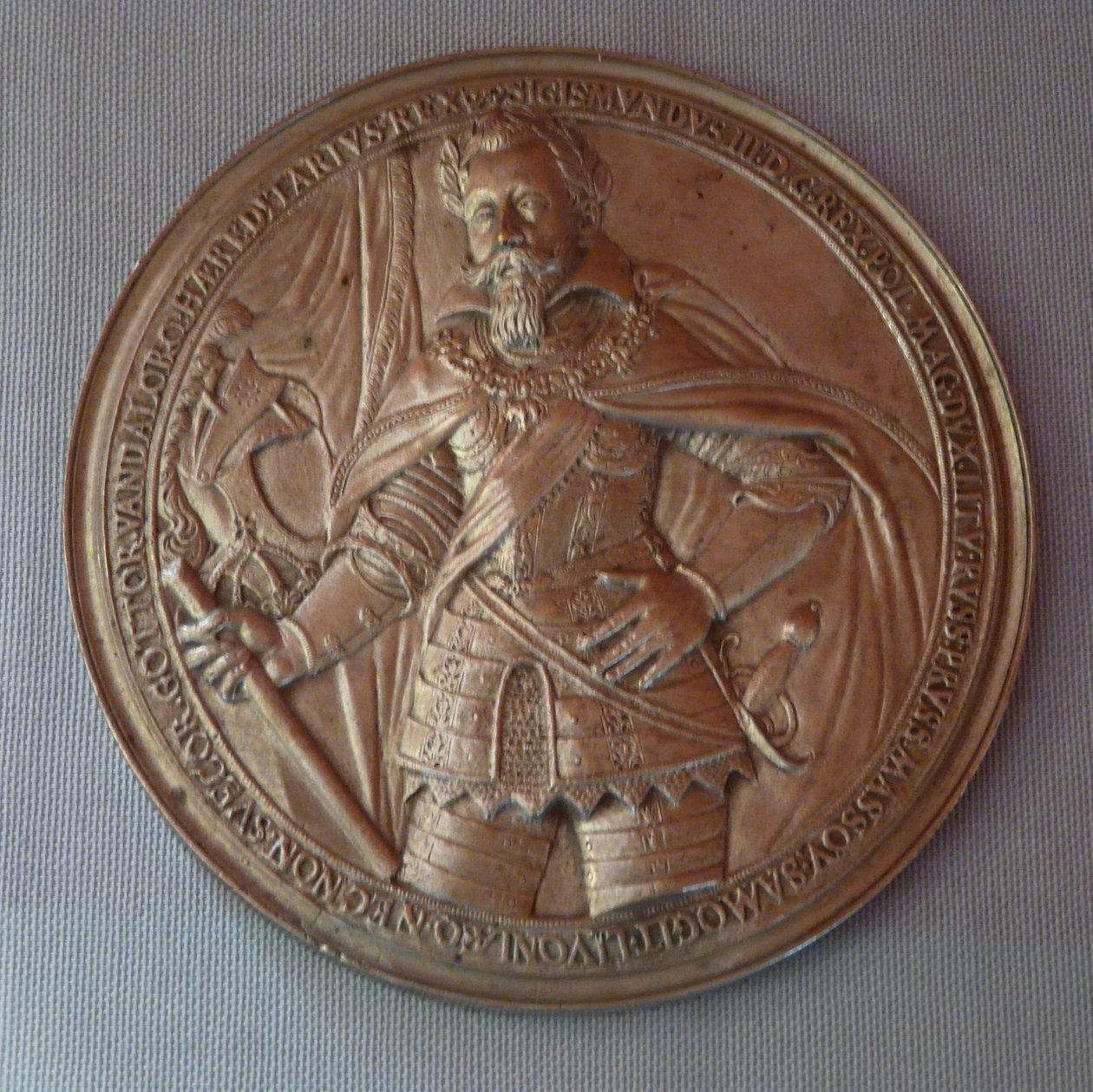 Medalj till minne av Sigismund III:s seger i Smolensk av Unbekannt