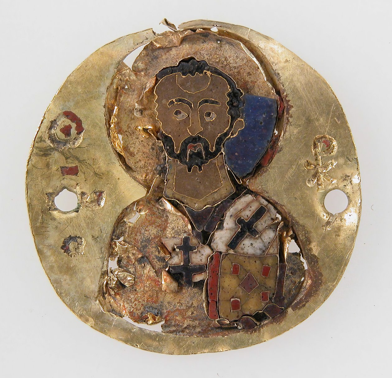 Medaljong av St. John Chrysostom, bysantinsk, 10-11-talet. av Unbekannt