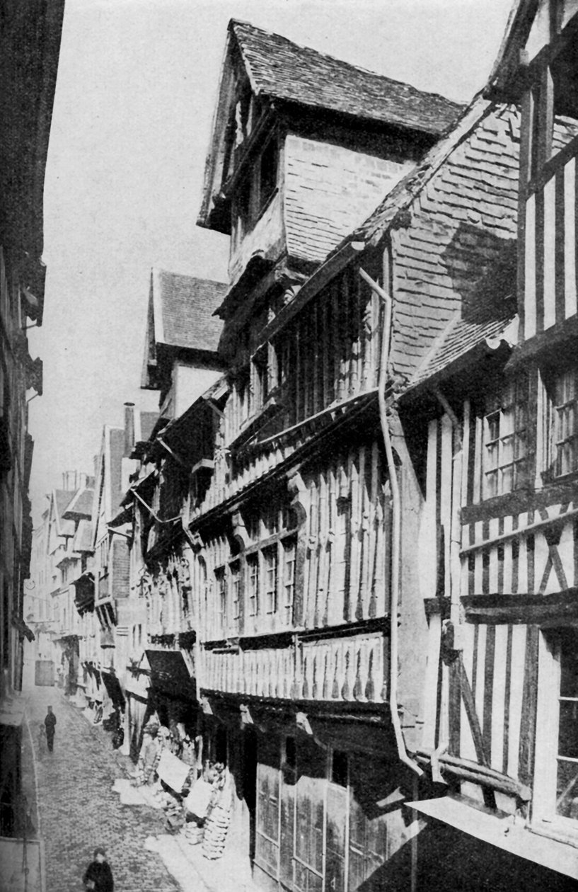 Medeltida Lisieux, Normandie, Frankrike, c1930-talet av Unbekannt