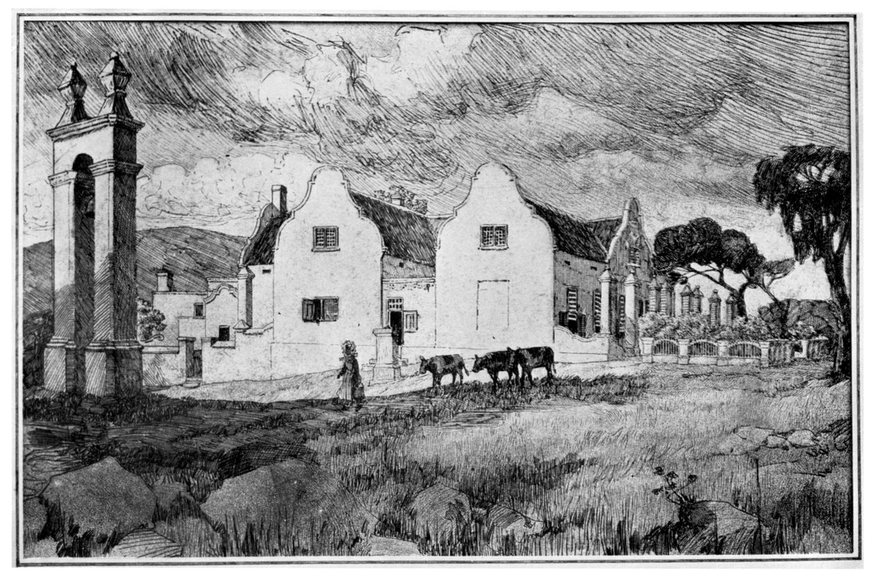Meerlust vingård, Sydafrika, 1931 av Unbekannt