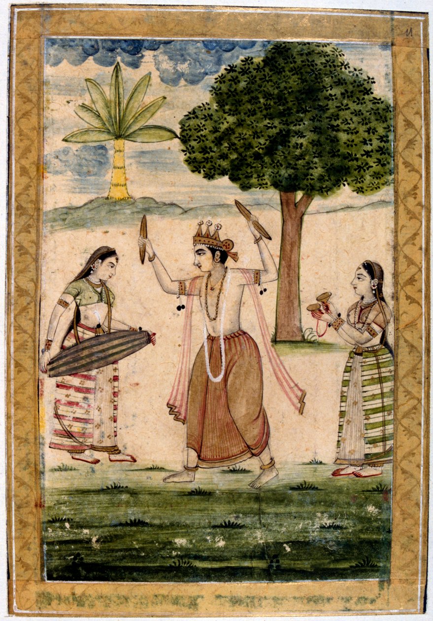 Regnperioden i Megha Raga, 1800-talet av Unbekannt