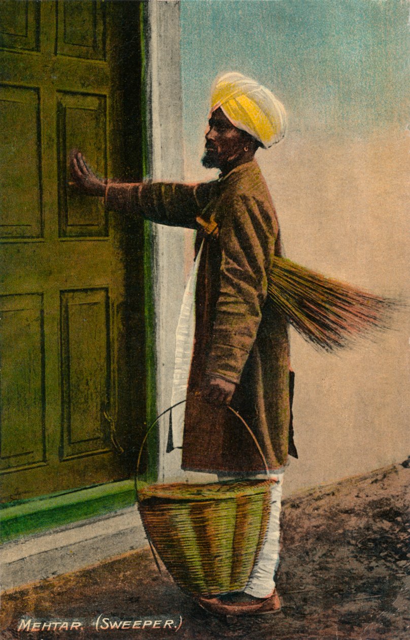 Mehtar. Sopmaskin, c1900 av Unbekannt