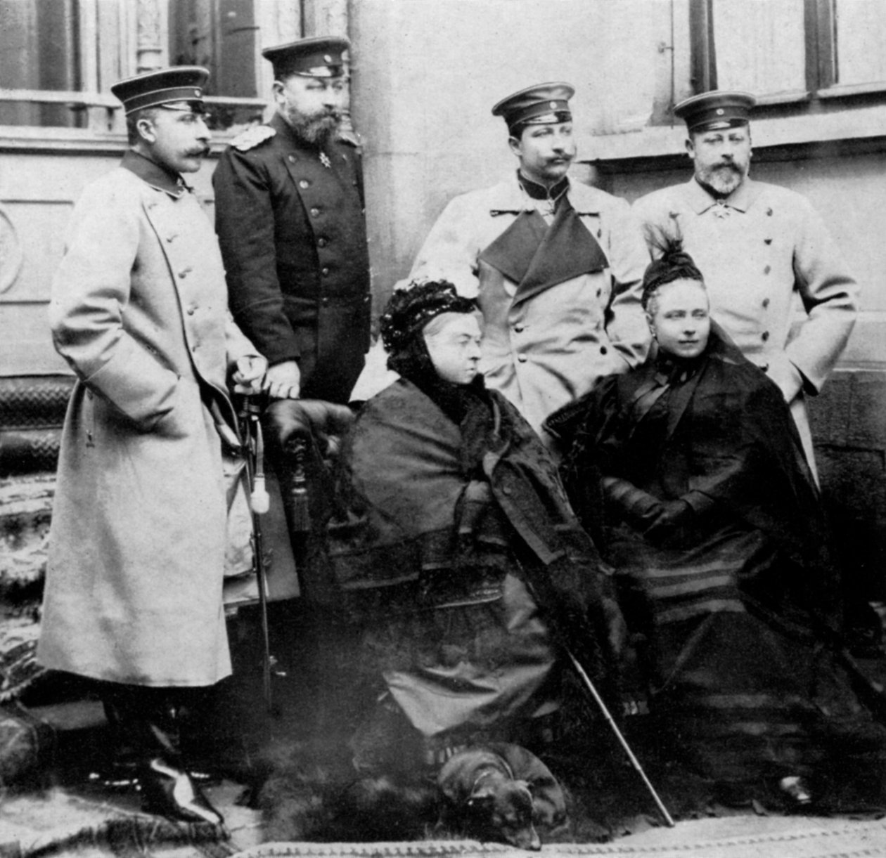 Medlemmar av kungafamiljen i Coburg, Tyskland, april 1894 1964 av Unbekannt