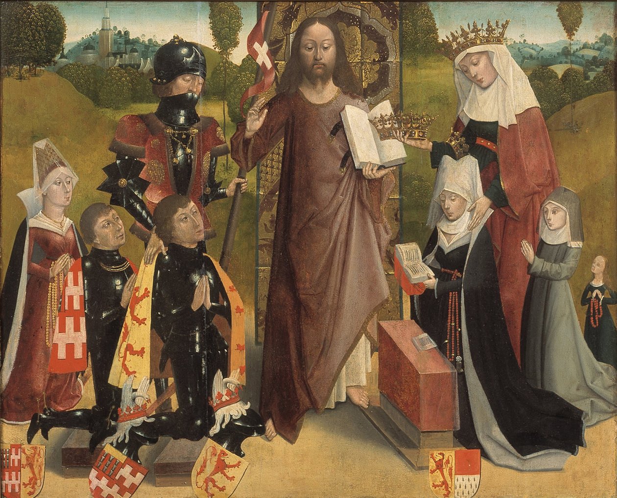 Minnestavla över Lord Raas av Haamstede, mellan 1452 och 1465 av Unbekannt