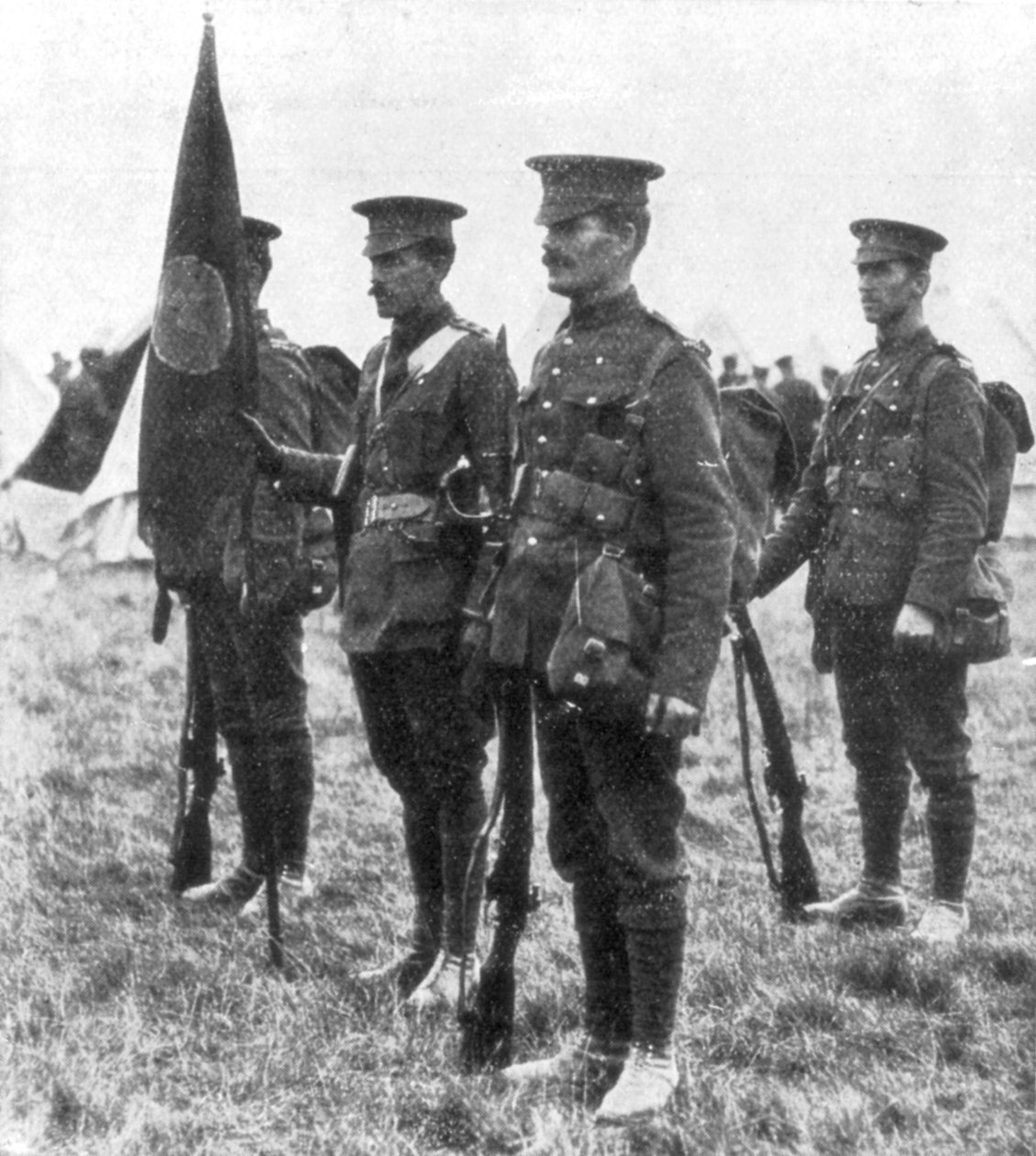 Män av prinsessan Patricias kanadensiska lätta infanteri, 1915 av Unbekannt