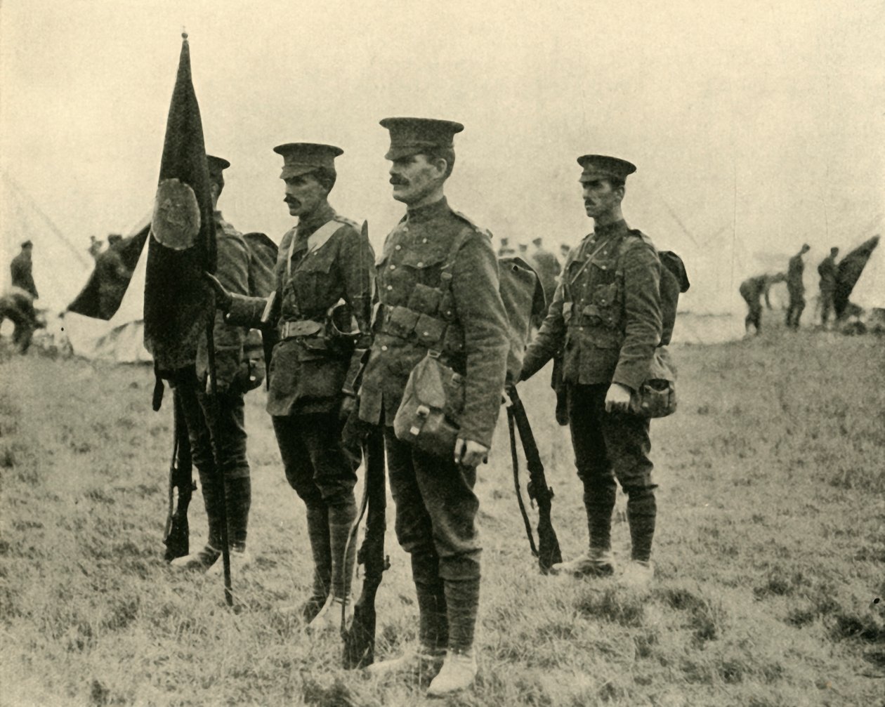 Män av prinsessan Patricias kanadensiska lätta infanteri, 1915, c1920. av Unbekannt