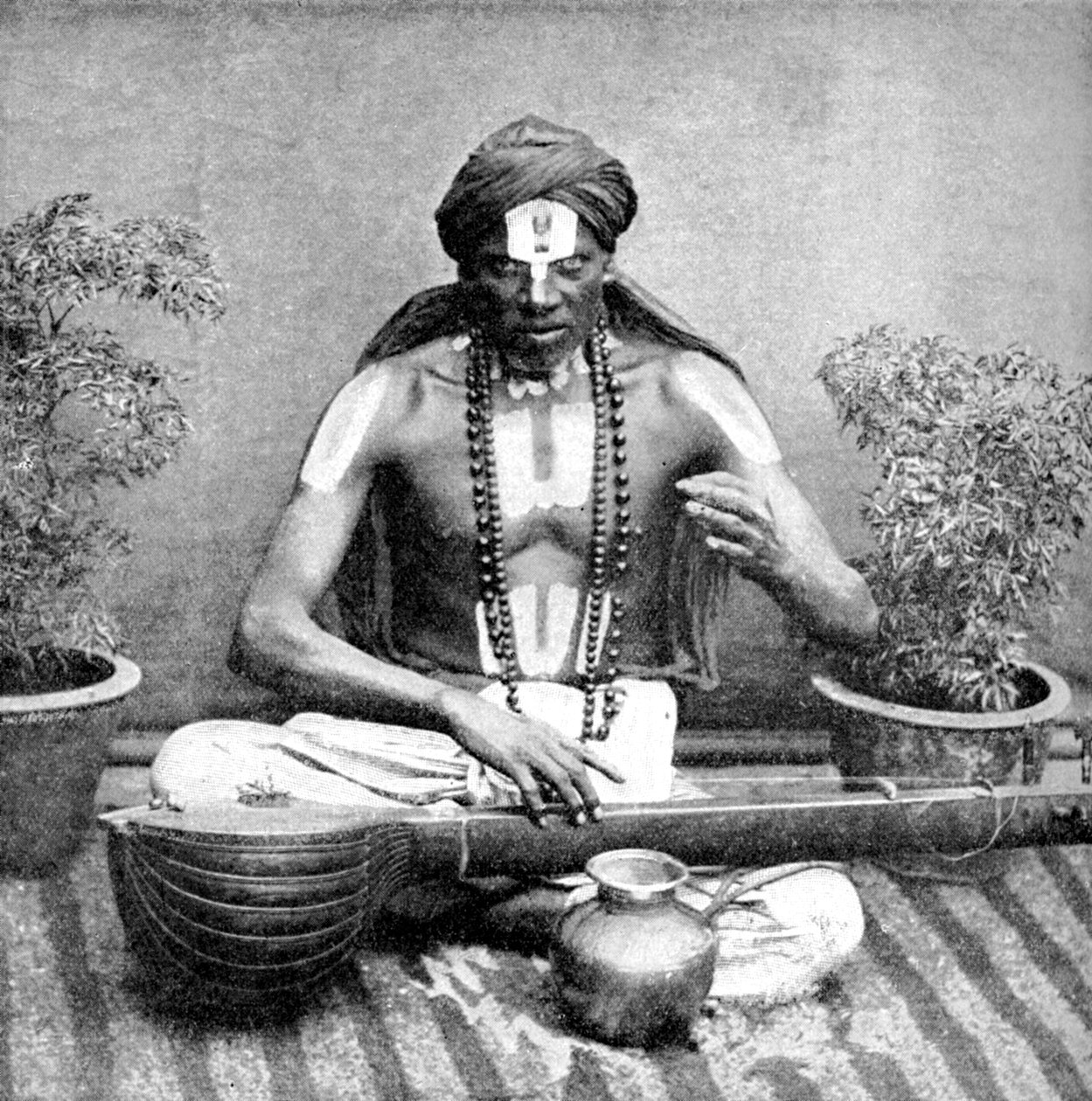 Mendicancy antogs i namnet Vishnu, Indien, 1922 av Unbekannt