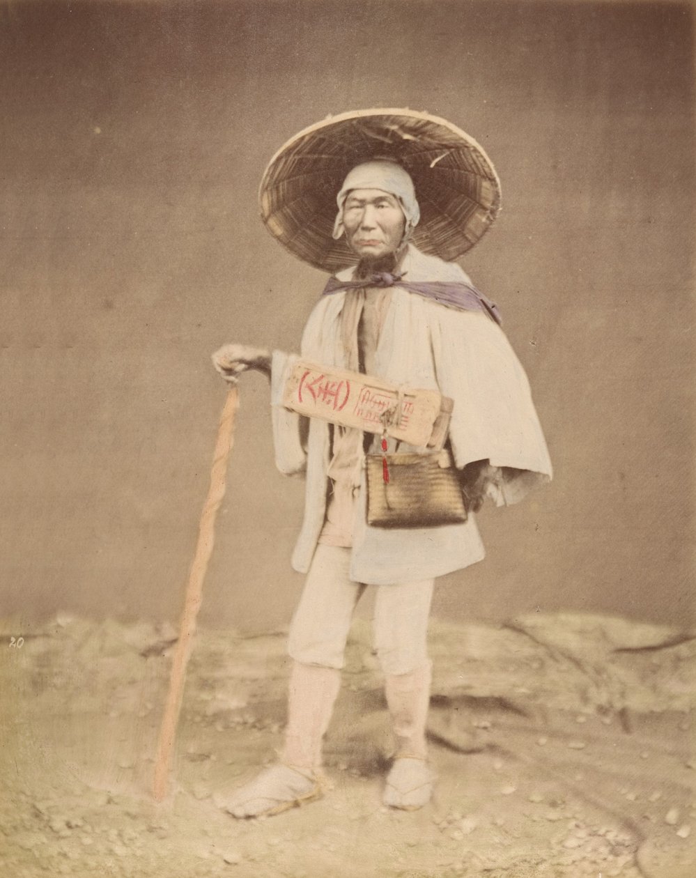 Mendicant Pilgrim, 1870-talet. av Unbekannt