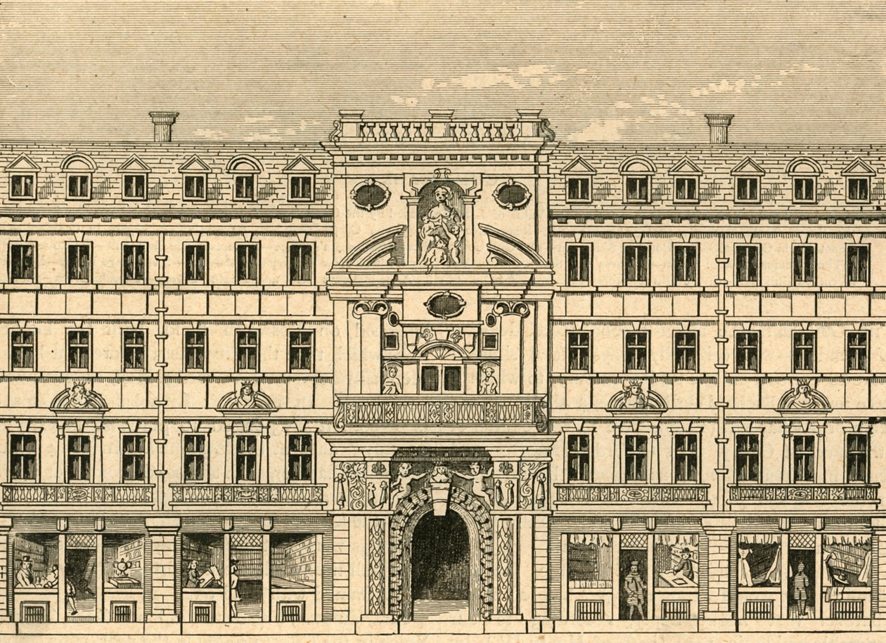 Mercers Chapel, som återuppbyggts efter branden, 1897. av Unbekannt