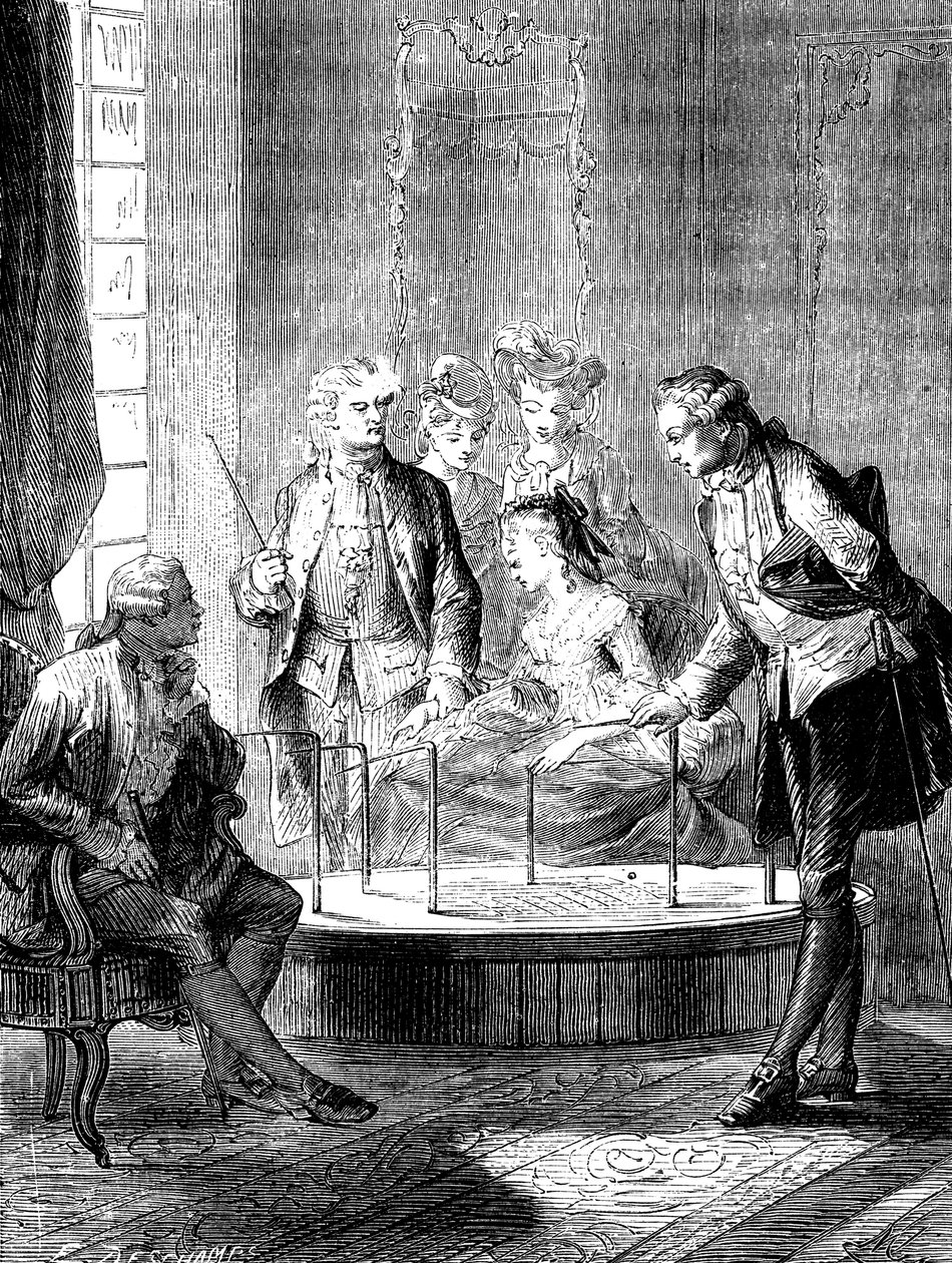 Mesmers badkar, c1870 av Unbekannt