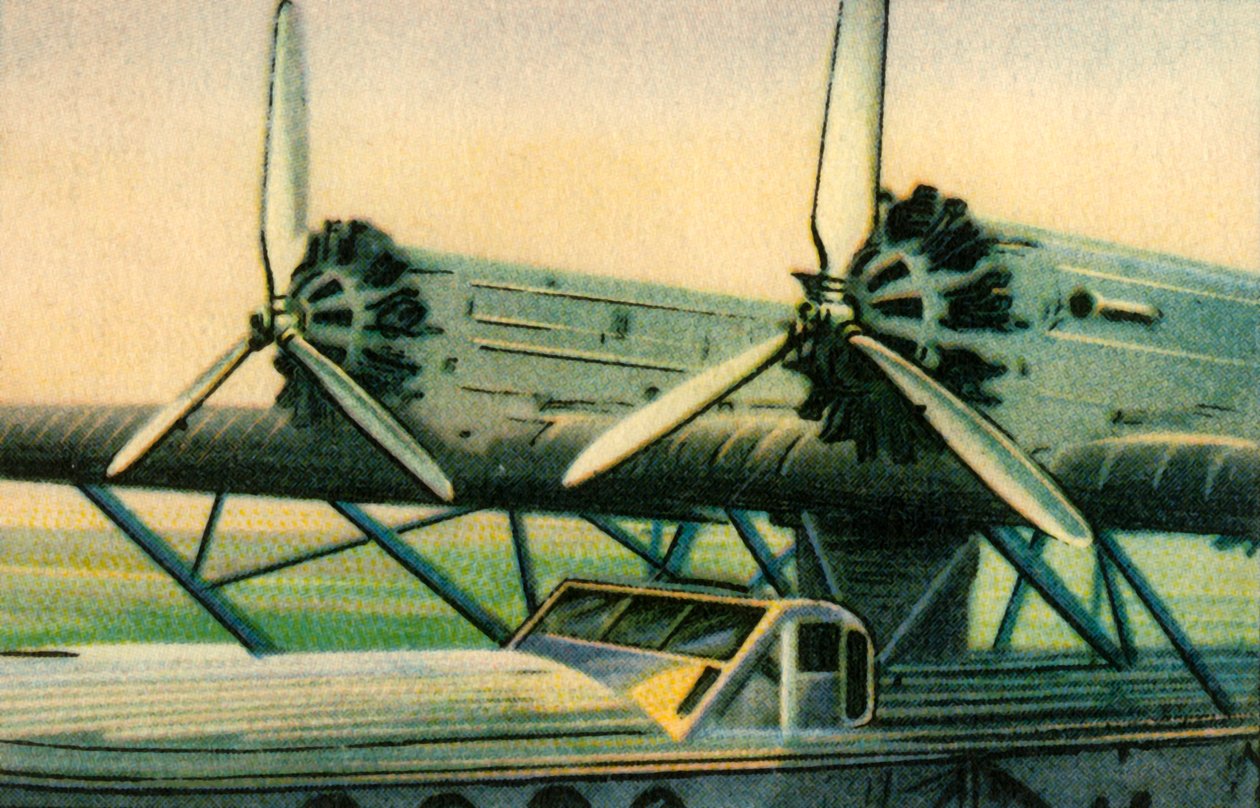 Flygplanspropellrar i metall, 1932. av Unbekannt