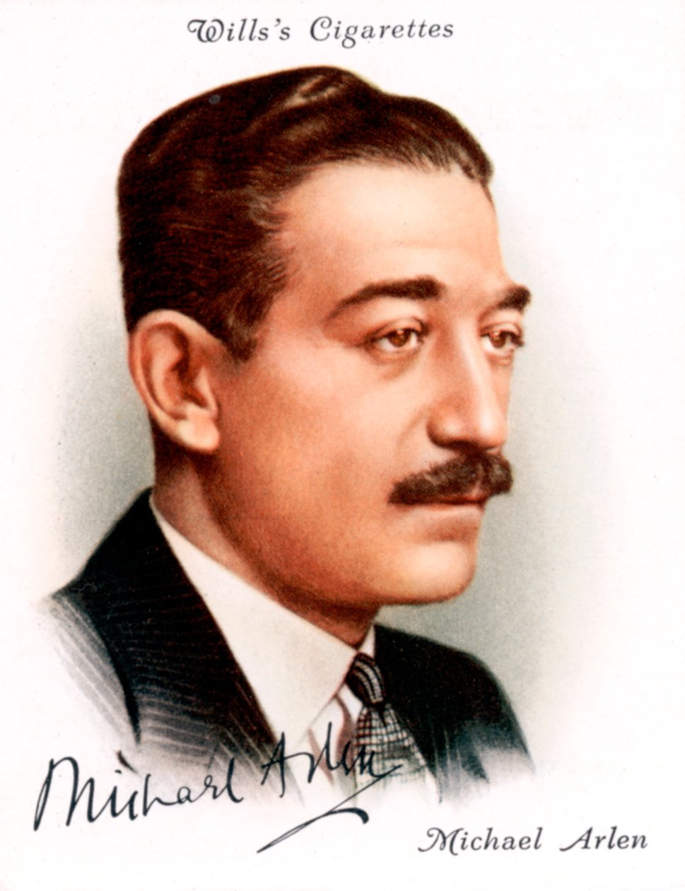Michael Arlen 1895-1956, brittisk författare och romanförfattare av armenisk härkomst, 1937 av Unbekannt