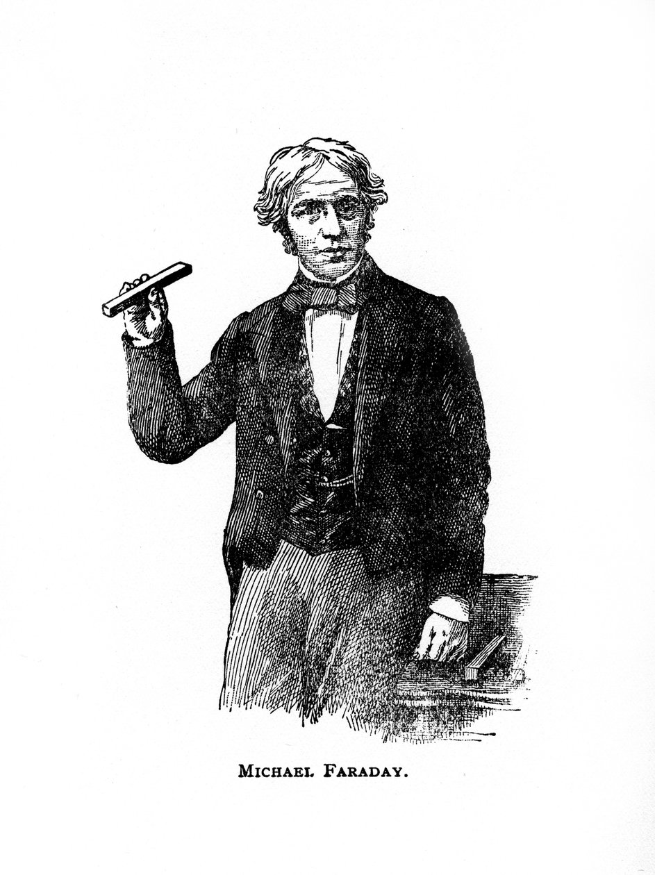 Michael Faraday, brittisk kemist och fysiker från 1800-talet, 1900-talet av Unbekannt