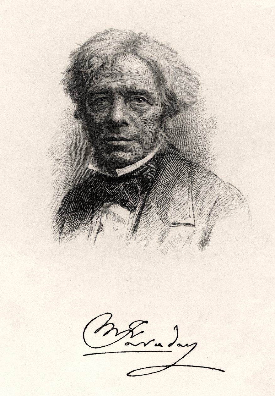 Michael Faraday, brittisk fysiker och kemist, 1931 av Unbekannt