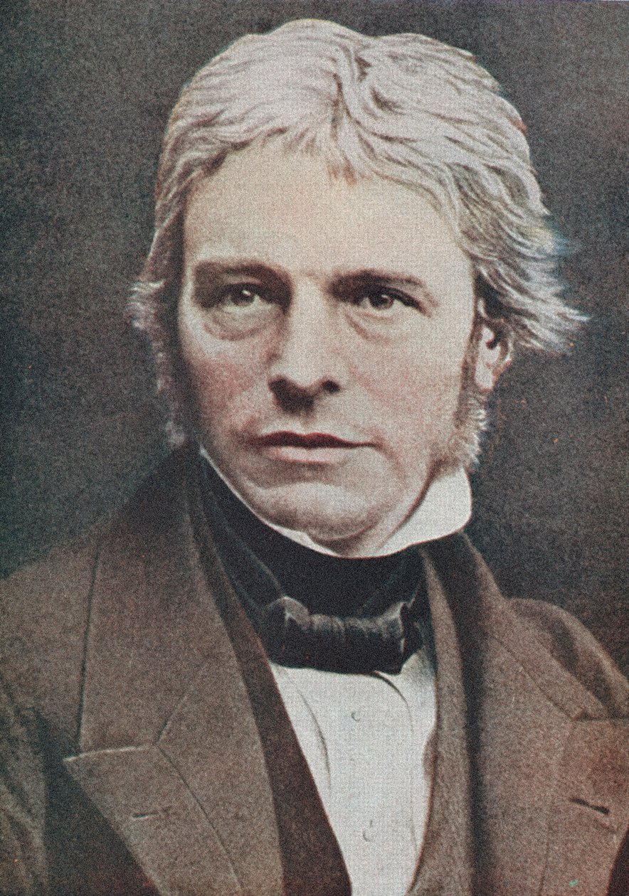 Michael Faraday, brittisk fysiker och kemist, mitten av 1800-talet av Unbekannt