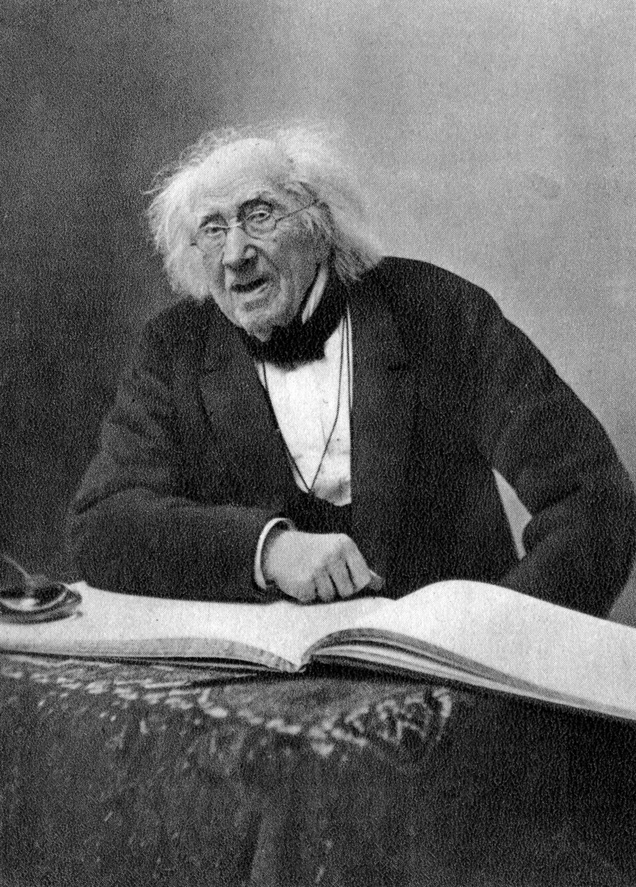 Michel Eugene Chevreul, fransk kemist, 1891 av Unbekannt