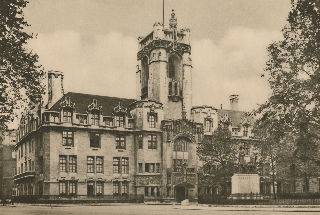 Middlesex Guildhall på platsen för The Ancient Sanctuary of Westminster, c1935. av Unbekannt
