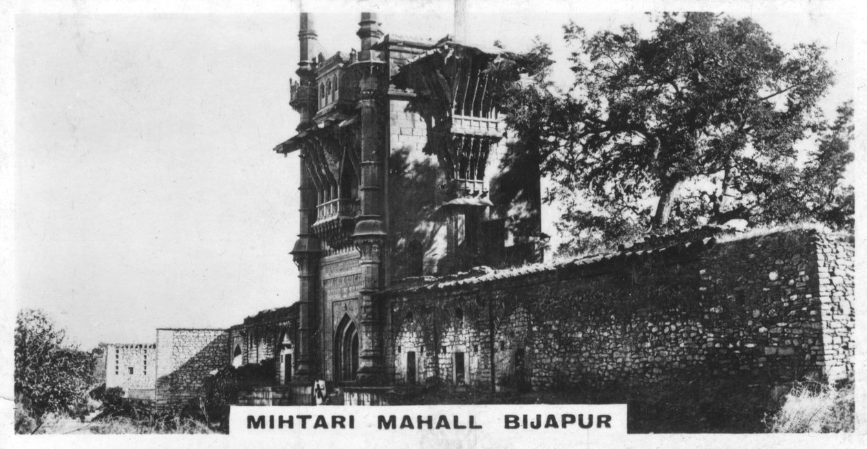 Mihtri Mahal, Bijapur, Karnataka, Indien, 1925 av Unbekannt