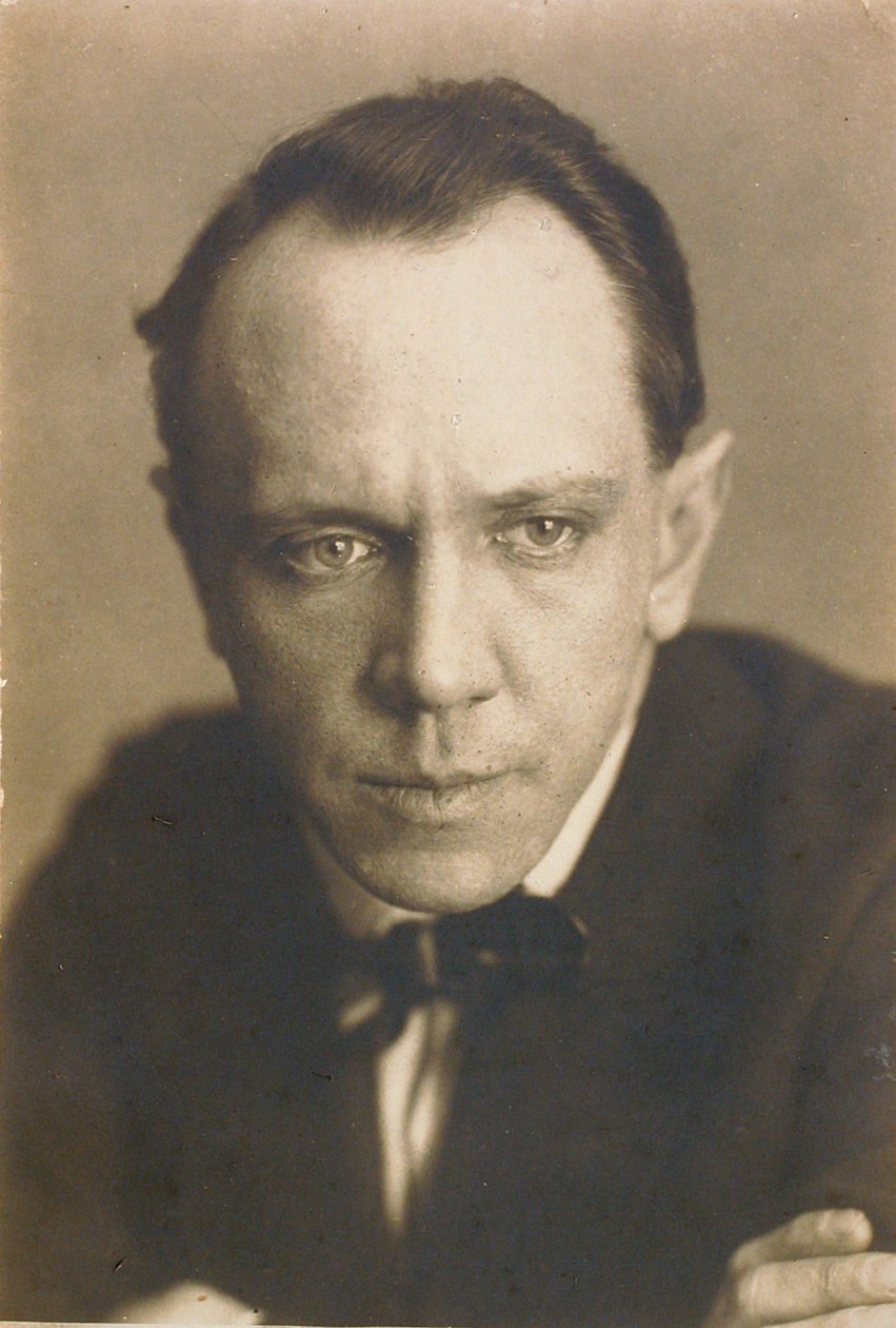 Mikhail Tjechov, rysk skådespelare och författare, 1928 av Unbekannt