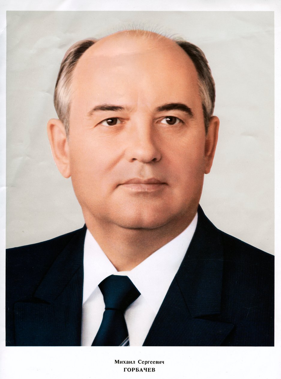 Mikhail Gorbatjov, ledare för Sovjetunionen, 1985 av Unbekannt
