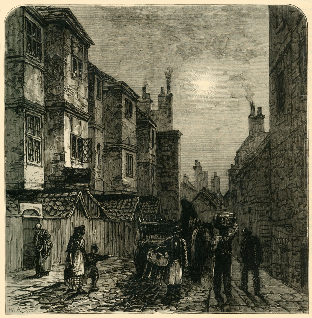 Milford Lane 1820, 1881. av Unbekannt