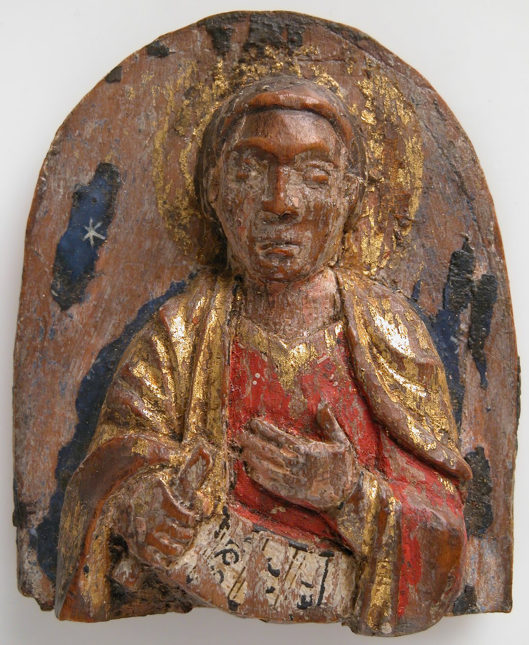 Miniatyrrelief av hebreiske profeten Daniel med rulla, tyska, 1200-1225. av Unbekannt