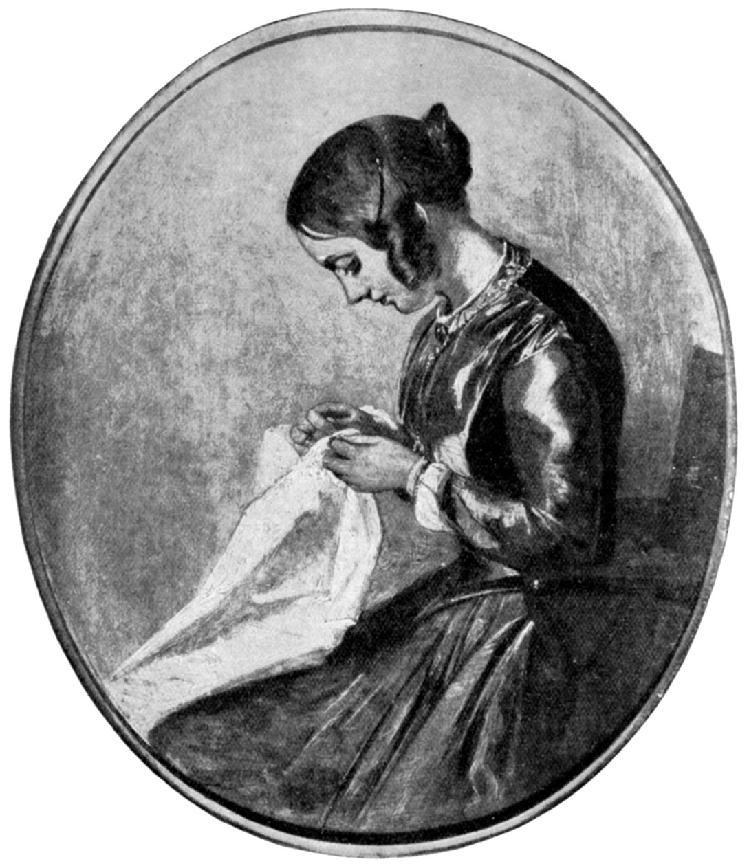 Miss Georgina Hogarth, c1850 1912 av Unbekannt