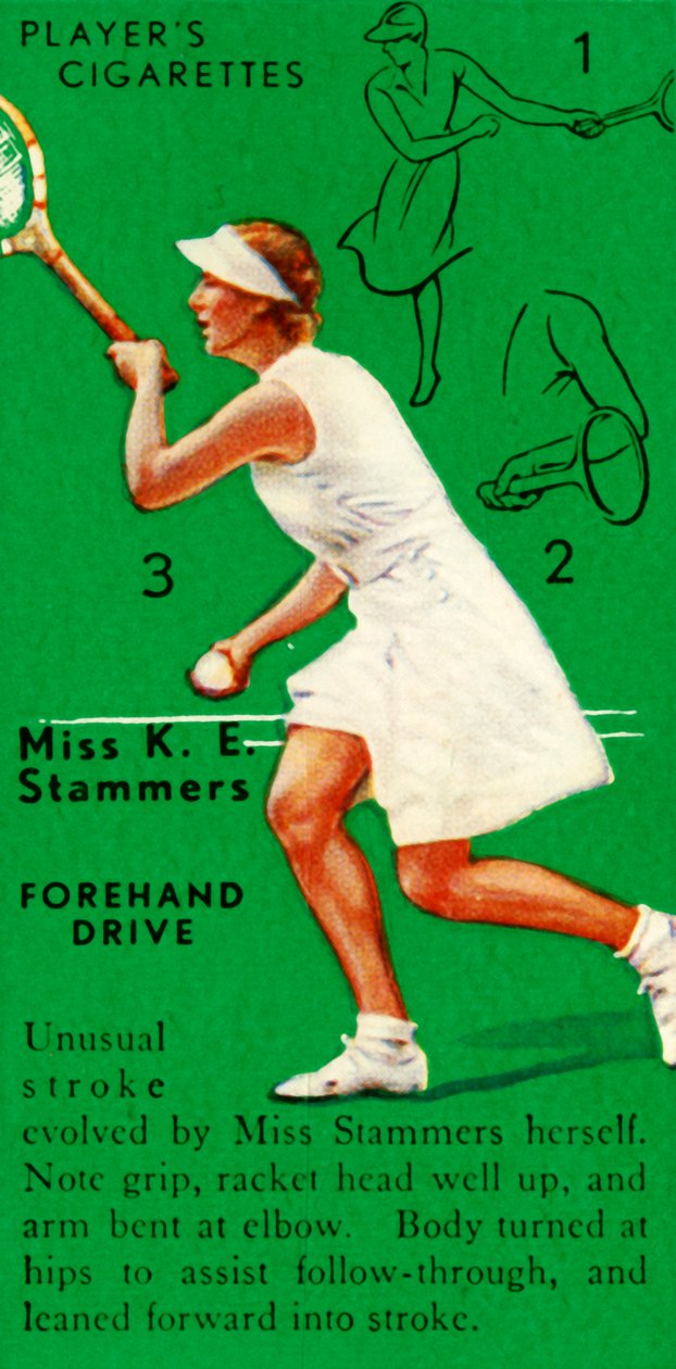 Miss K. E. Stammers - Forehand Drive, c1935. av Unbekannt