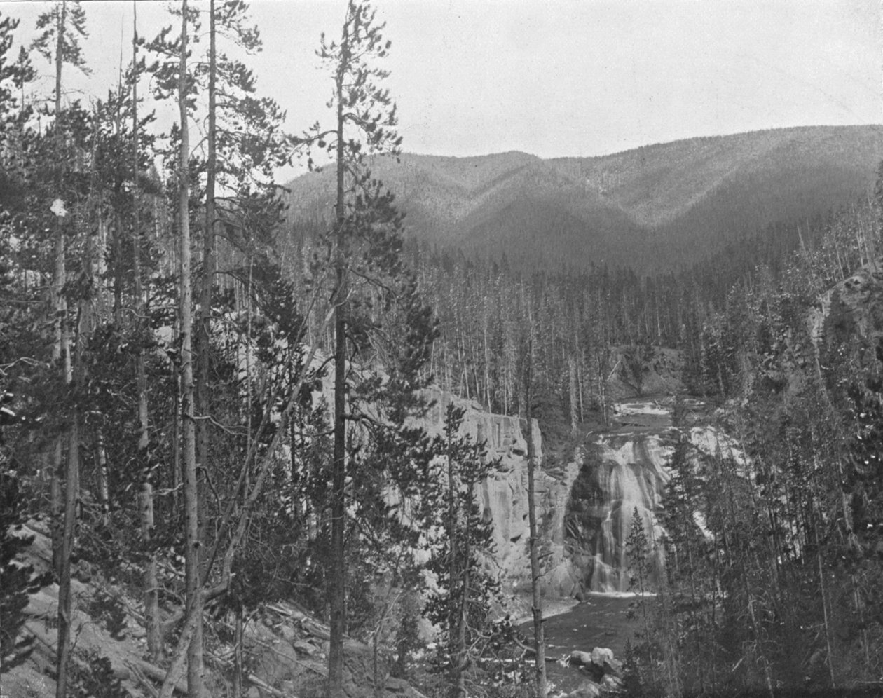 Missourifloden, nedanför Great Falls, Montana, USA, c1900. av Unbekannt