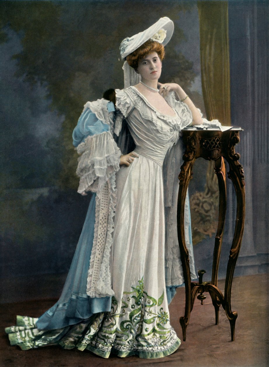 Mlle Paule Andral - Du Theatre Du Vaudeville - Rollen som Roseline Denis. - L