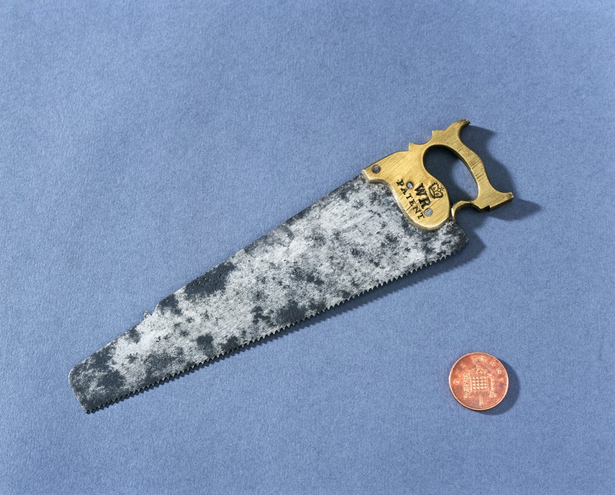 Modell av en snickarhandsåg, c1816 av Unbekannt