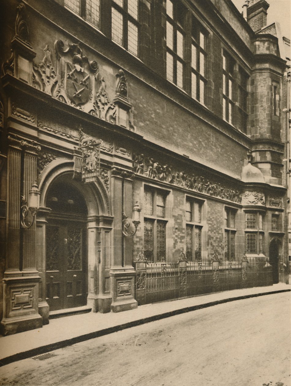 Modern Cutlers Hall i Warwick Lane utanför Newgate Street, c1935. av Unbekannt