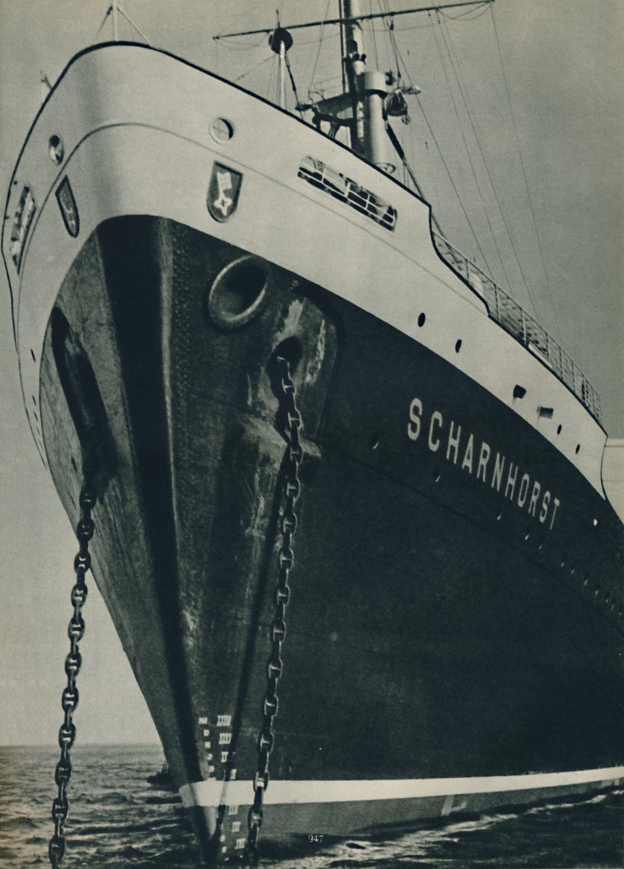 Moderna liners för Far Eastern Services av den tyska Lloyd Line byggda 1935, 1937 av Unbekannt