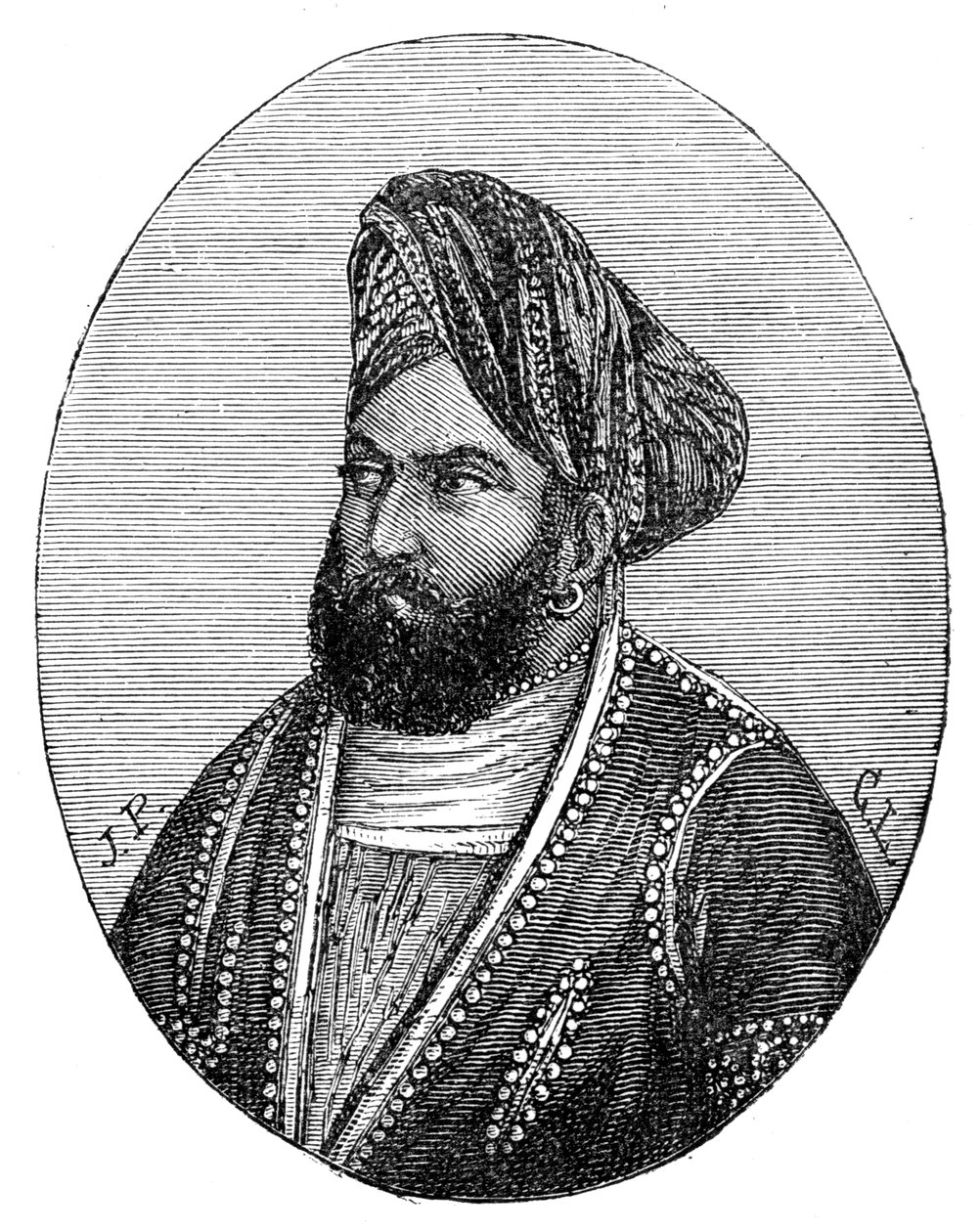 Muhammad Akbar Khan, 1800-talet av Unbekannt