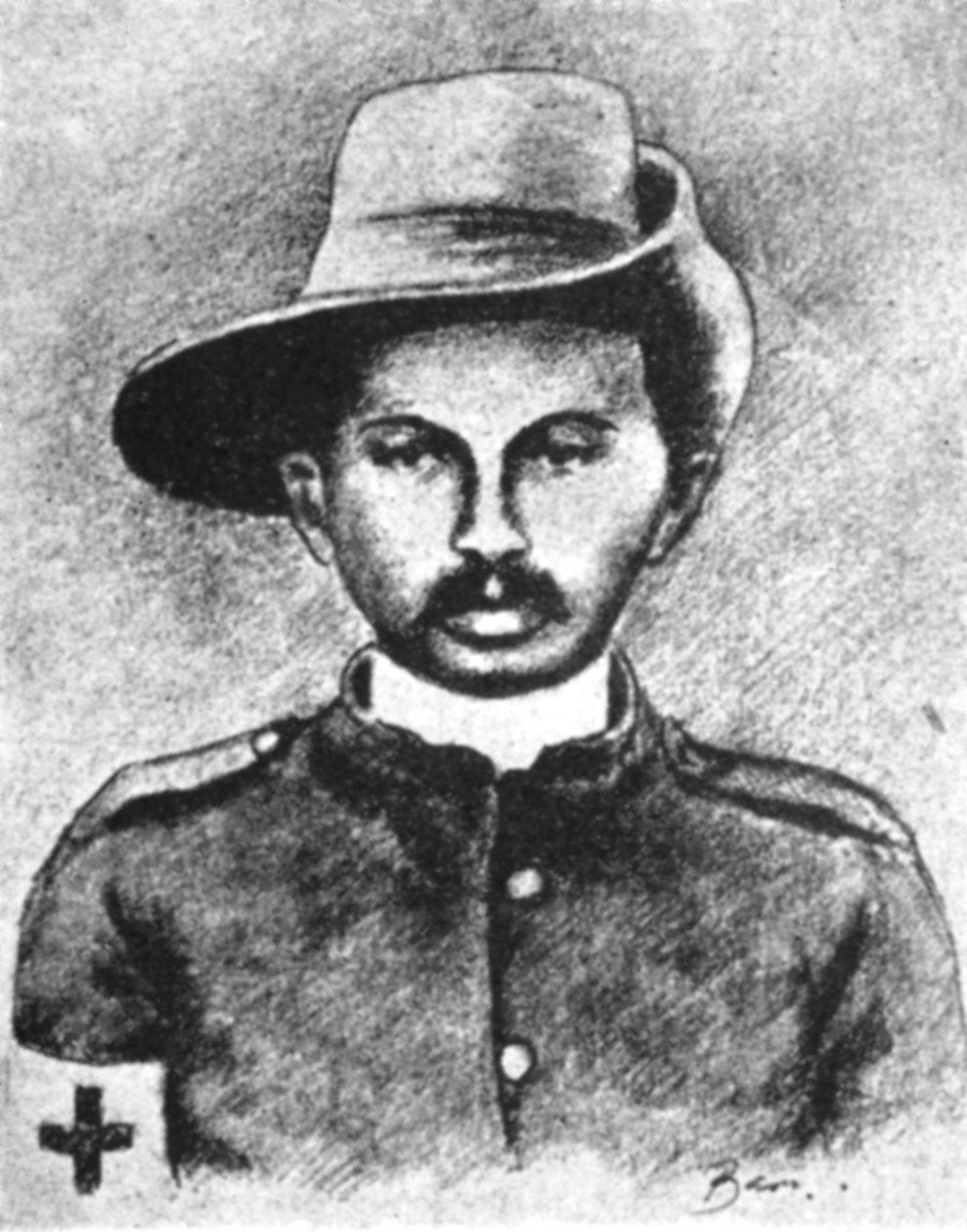 Mohandas Gandhi, indisk nationalistledare, 1906 av Unbekannt