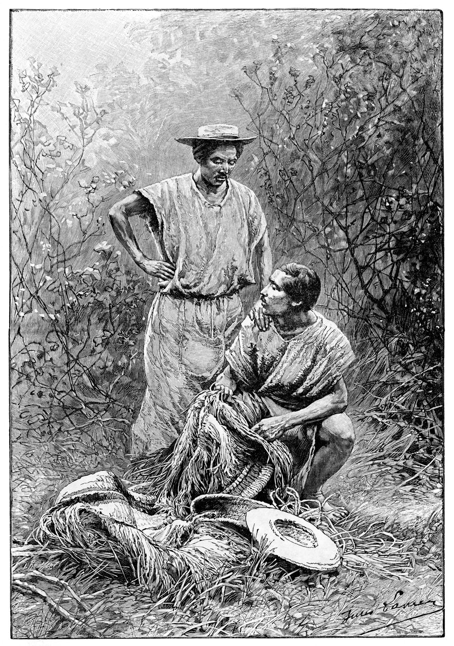 Mojos Indians, Sydamerika, 1895 av Unbekannt
