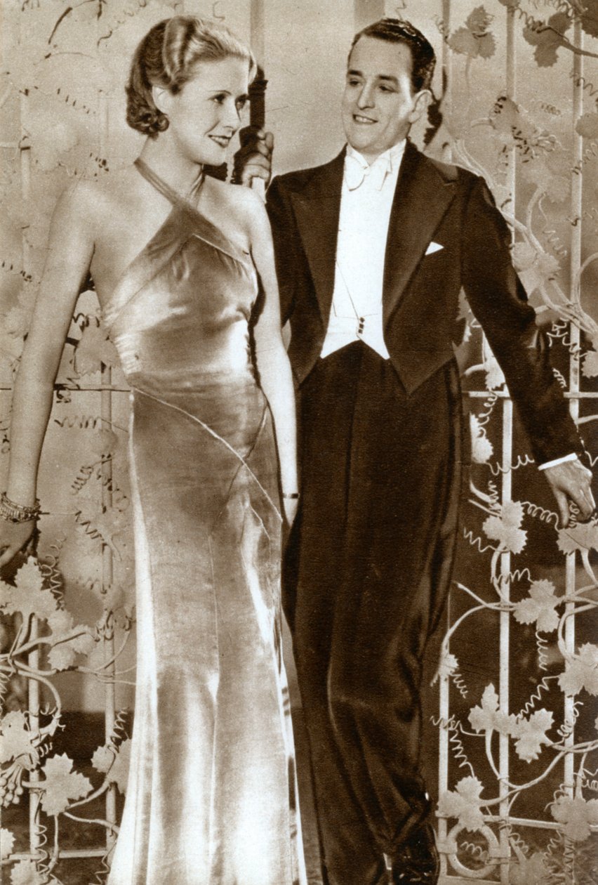 Molly Lamont och Gene Gerrard, skådespelare, 1933 av Unbekannt