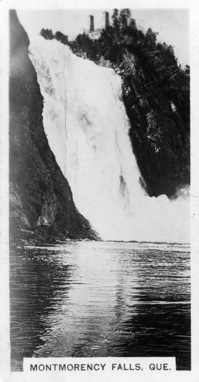 Montmorency Falls, Quebec, Kanada, c1920-talet av Unbekannt