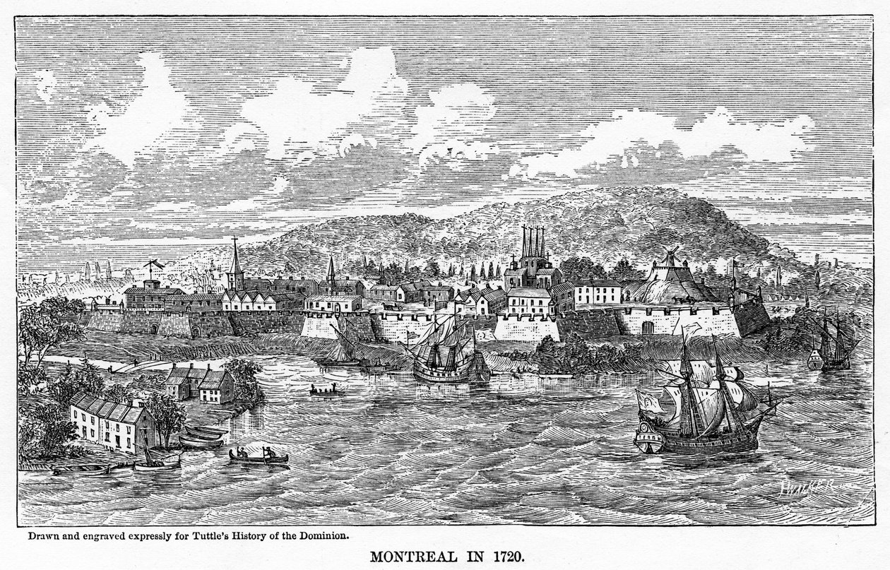 Montreal 1729, 1877 av Unbekannt