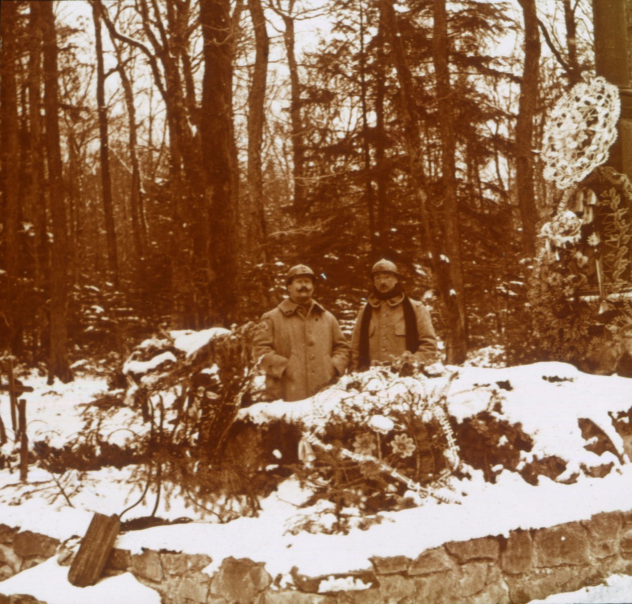 Monument des Chasseurs, Col de la Chipotte, östra Frankrike, c1914-c1918 av Unbekannt