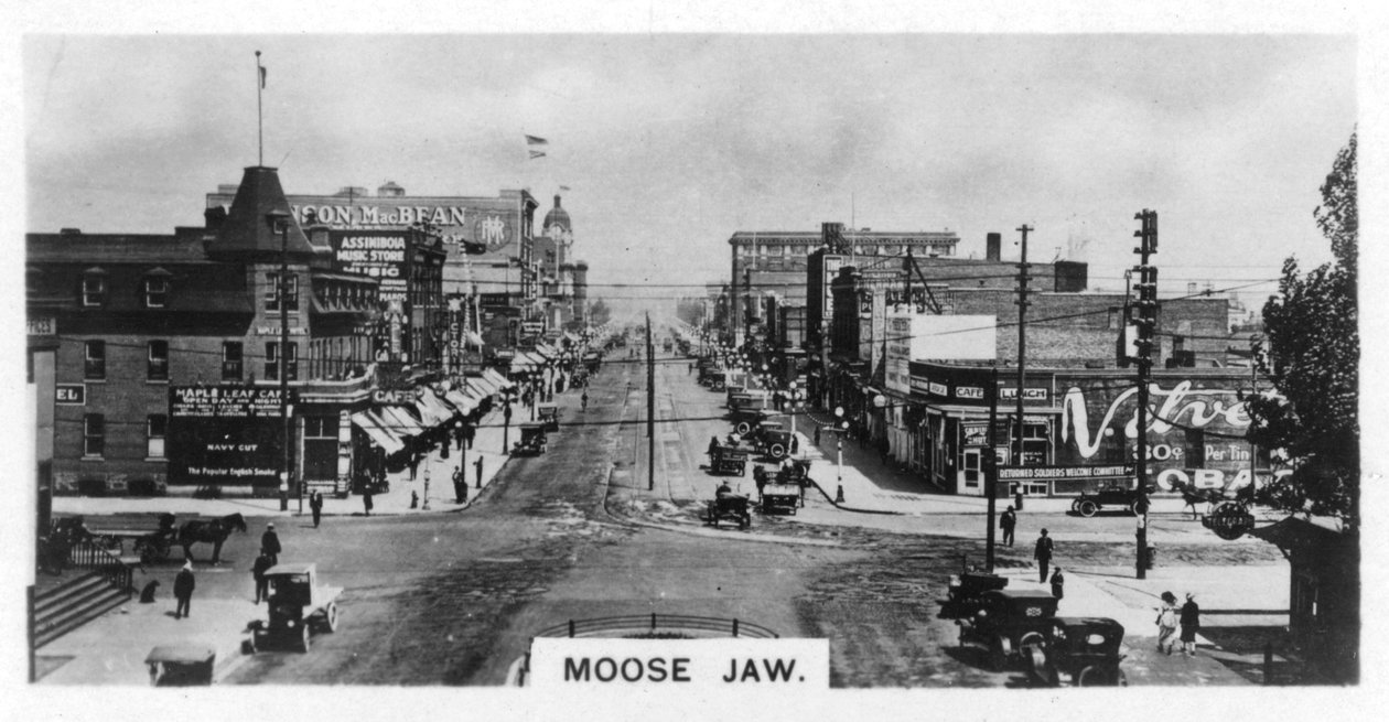 Moose Jaw, Saskatchewan, Kanada, c1920-talet av Unbekannt