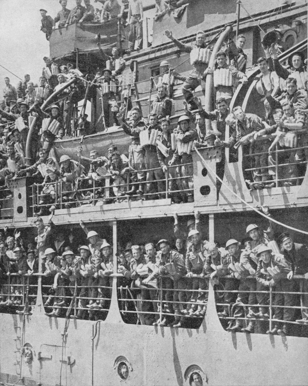 Fler brittiska trupper till Frances Aid, 1940, 1940 av Unbekannt