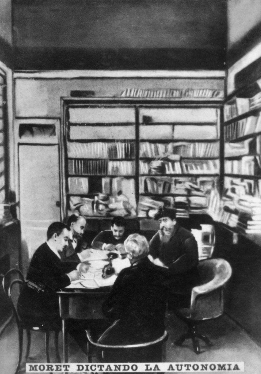 Moret dikterar autonomin, c1910 av Unbekannt